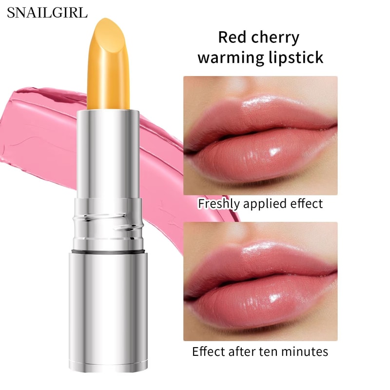 Temperature Color Changing Lipstick Glitter Waterproof Lip Tint Velvet Matte Lip Color 6