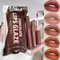 Chocolate Lip Glaze Set 5 Shade Matte Lipstick Set Long Lasting Velvet Lip Color 6