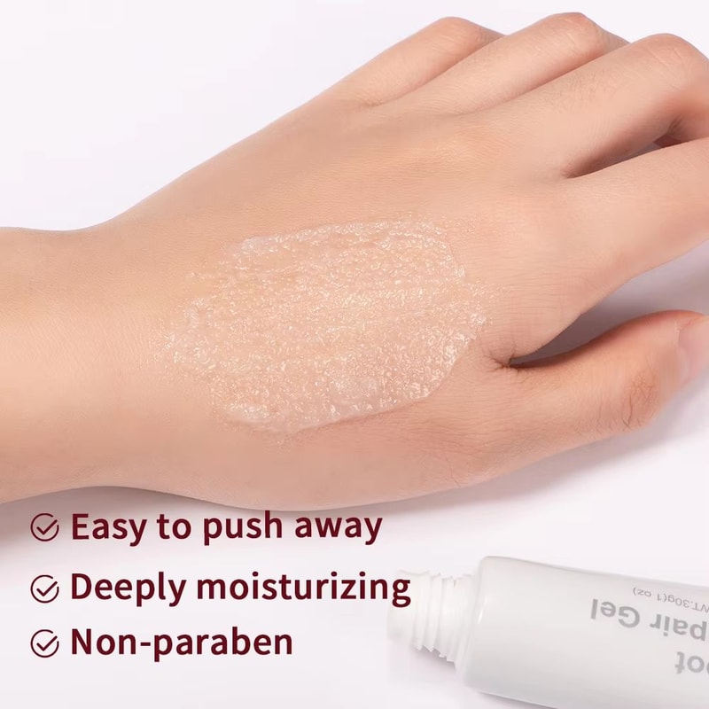 Intensive Foot Repair Gel Mask Cracked Heel Exfoliating Foot Cream For Hands Feet 30g 4