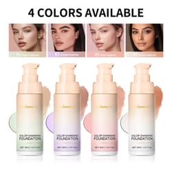 magic color changing foundation liquid cc cream foundation long lasting skin tone matching base