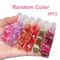 6 Color Roll On Lip Oil Fruit Essence Hydrating Lip Balm Gloss With Mirror 7