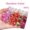 6 Color Roll On Lip Oil Fruit Essence Hydrating Lip Balm Gloss With Mirror 10