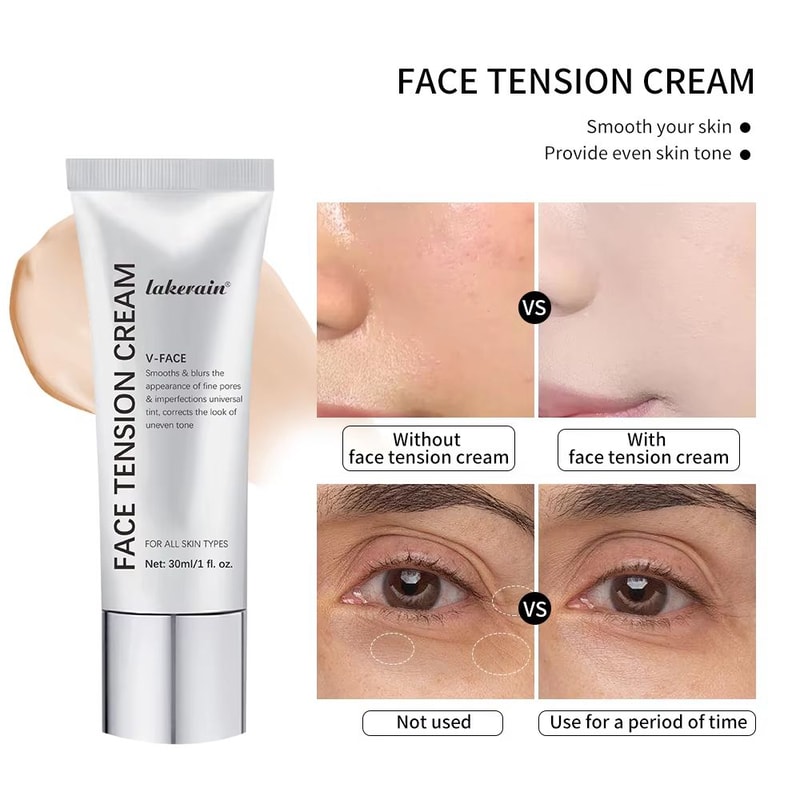 No Filter Face Tightening Primer Pore Blurring Makeup Base Cream For Smooth Skin 1