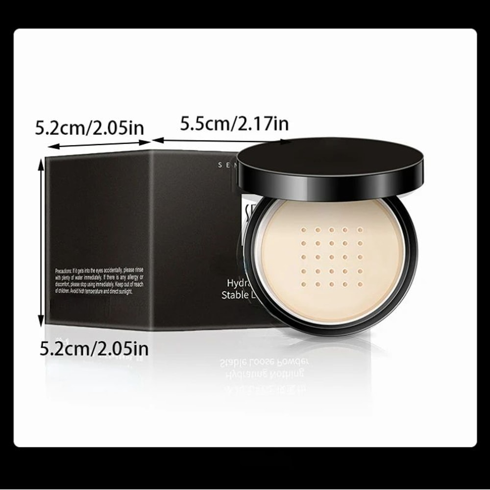 Hydrating Loose Setting Powder Oil Control Matte Face Powder Natural Nude Finish 5