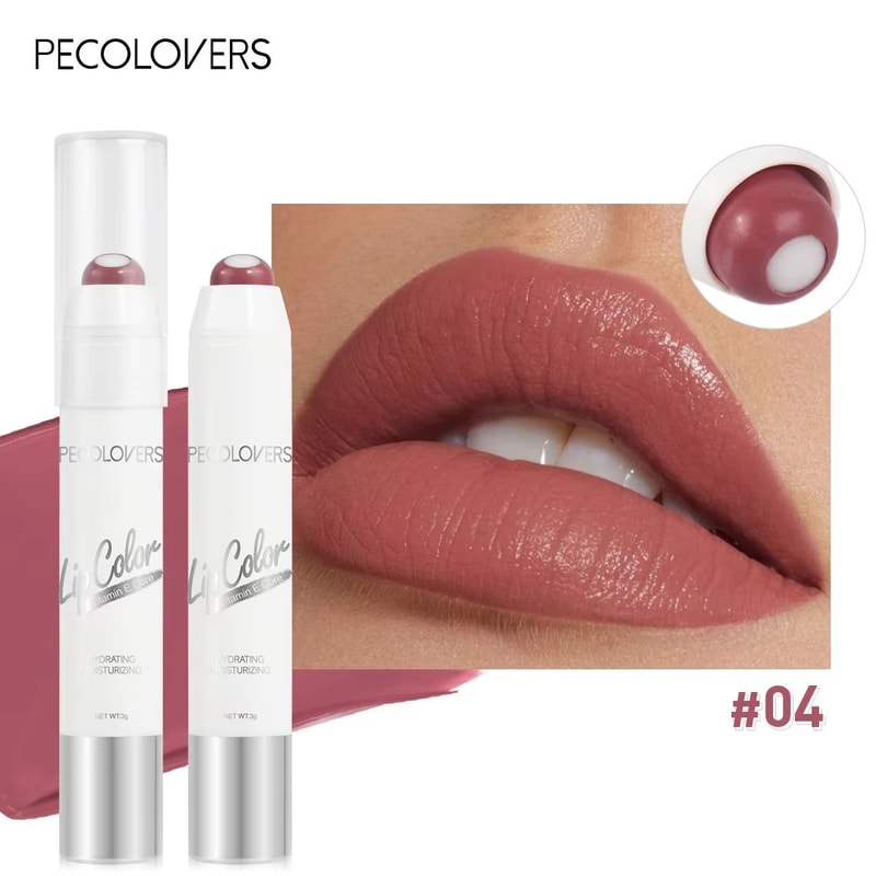 Moisturizing Rotating Lip Gloss Pen Long Lasting Waterproof Gloss Lipstick 5