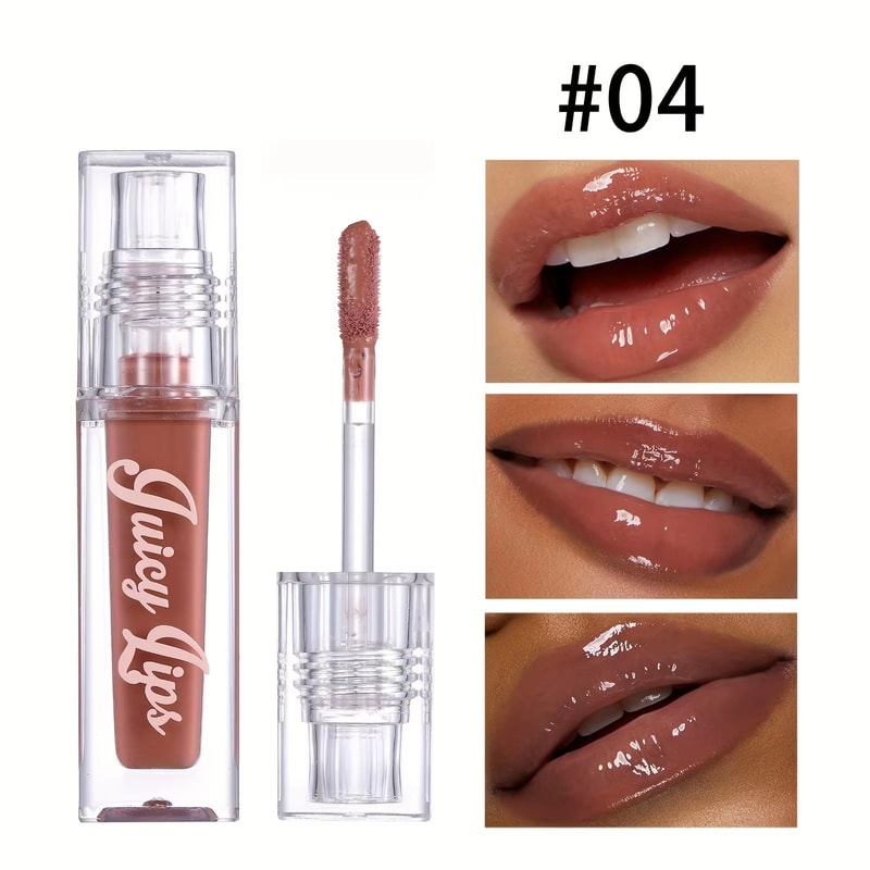 Hydrating Crystal Lip Oil Plumping Tinted Gloss For Soft Shiny Lips 9