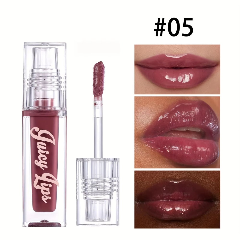 Hydrating Crystal Lip Oil Plumping Tinted Gloss For Soft Shiny Lips 10