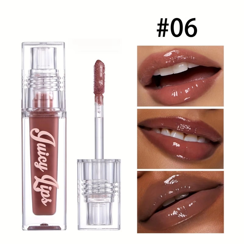 Hydrating Crystal Lip Oil Plumping Tinted Gloss For Soft Shiny Lips 11