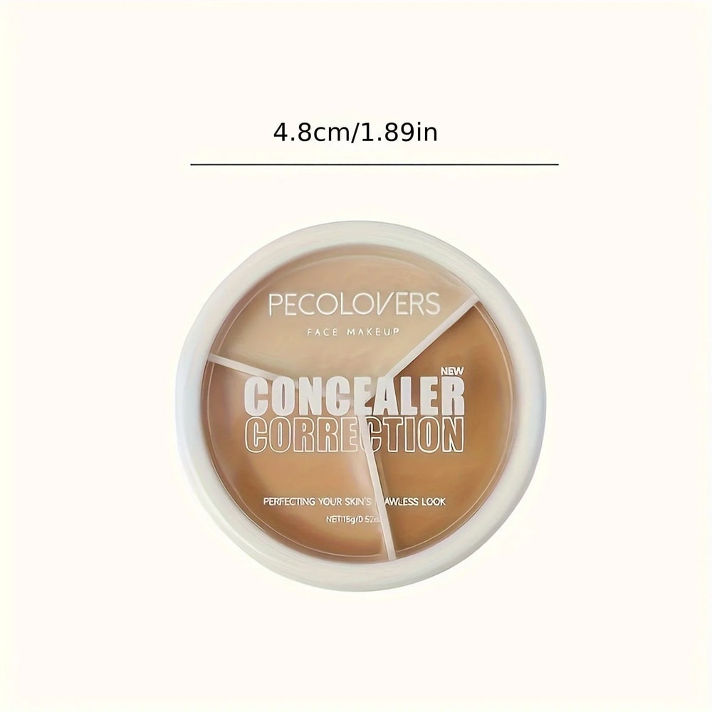 Waterproof Cream Concealer Palette Full Coverage Spot Dark Circle Corrector 3