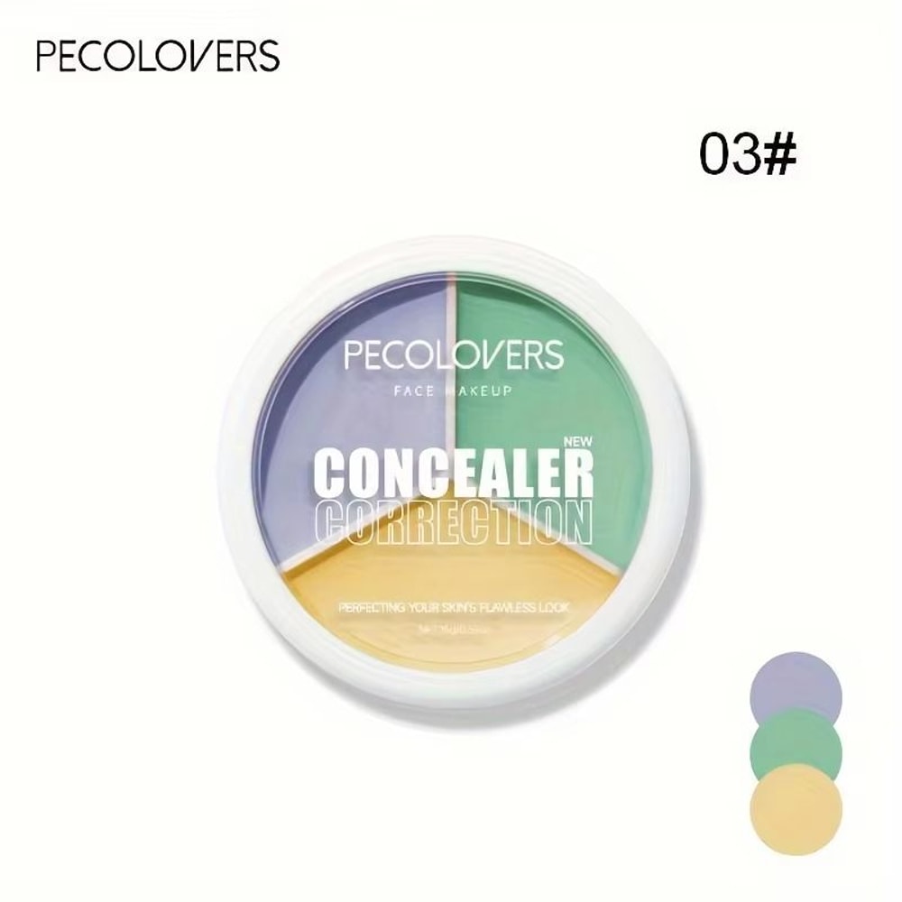 Waterproof Cream Concealer Palette Full Coverage Spot Dark Circle Corrector 7