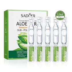 sadoer aloe vera face serum hydrating anti aging serum for brightening and firming skin