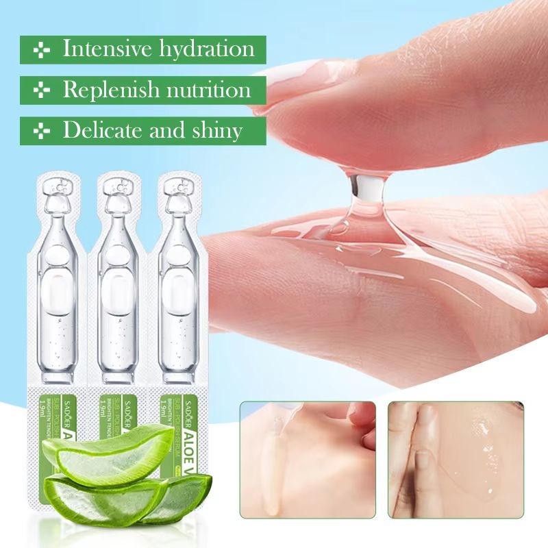 SADOER Aloe Vera Face Serum Hydrating Anti Aging Serum For Brightening And Firming Skin 3