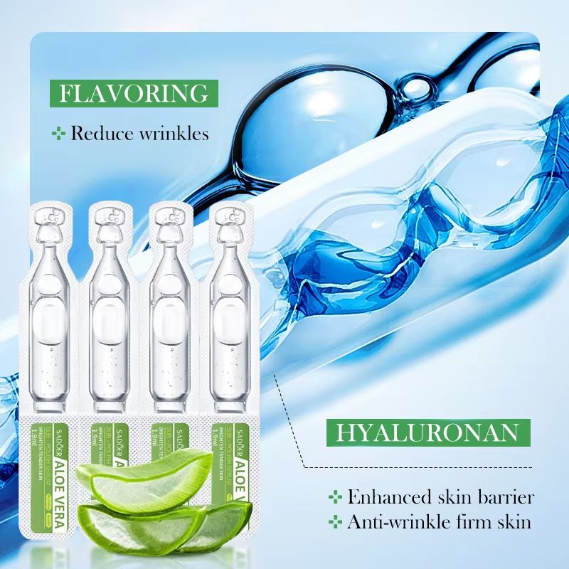 SADOER Aloe Vera Face Serum Hydrating Anti Aging Serum For Brightening And Firming Skin 4