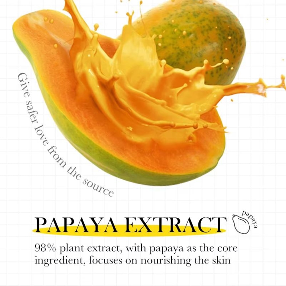 SADOER Papaya Repair Cream Hydrating Papaya Moisturizing Cream For Anti Cracking Skin And Deep Body 1