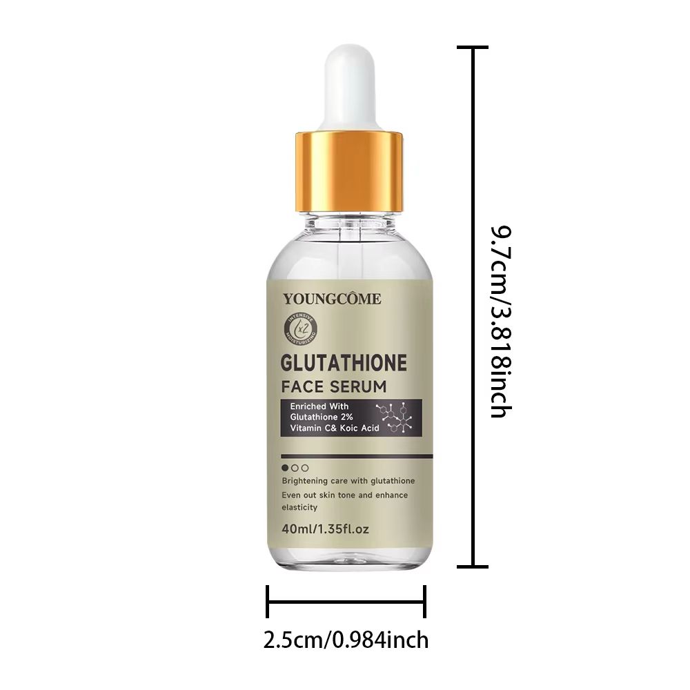 Glutathione Brightening Face Serum Dark Spot Corrector Hydrating Glutathione Serum For Radiant Skin