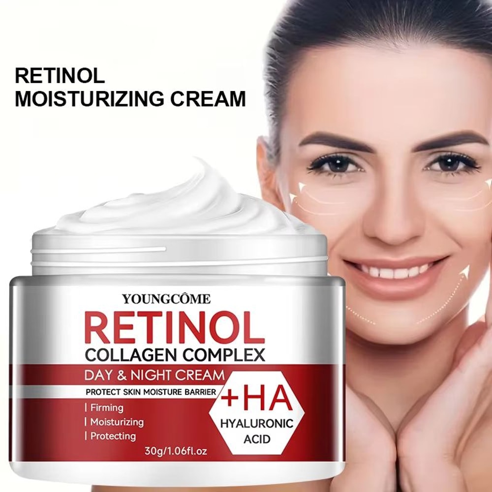 SADOER Retinol Collagen Face Cream Deep Hydration Anti Aging Moisturizing Cream For Skin Repair 1