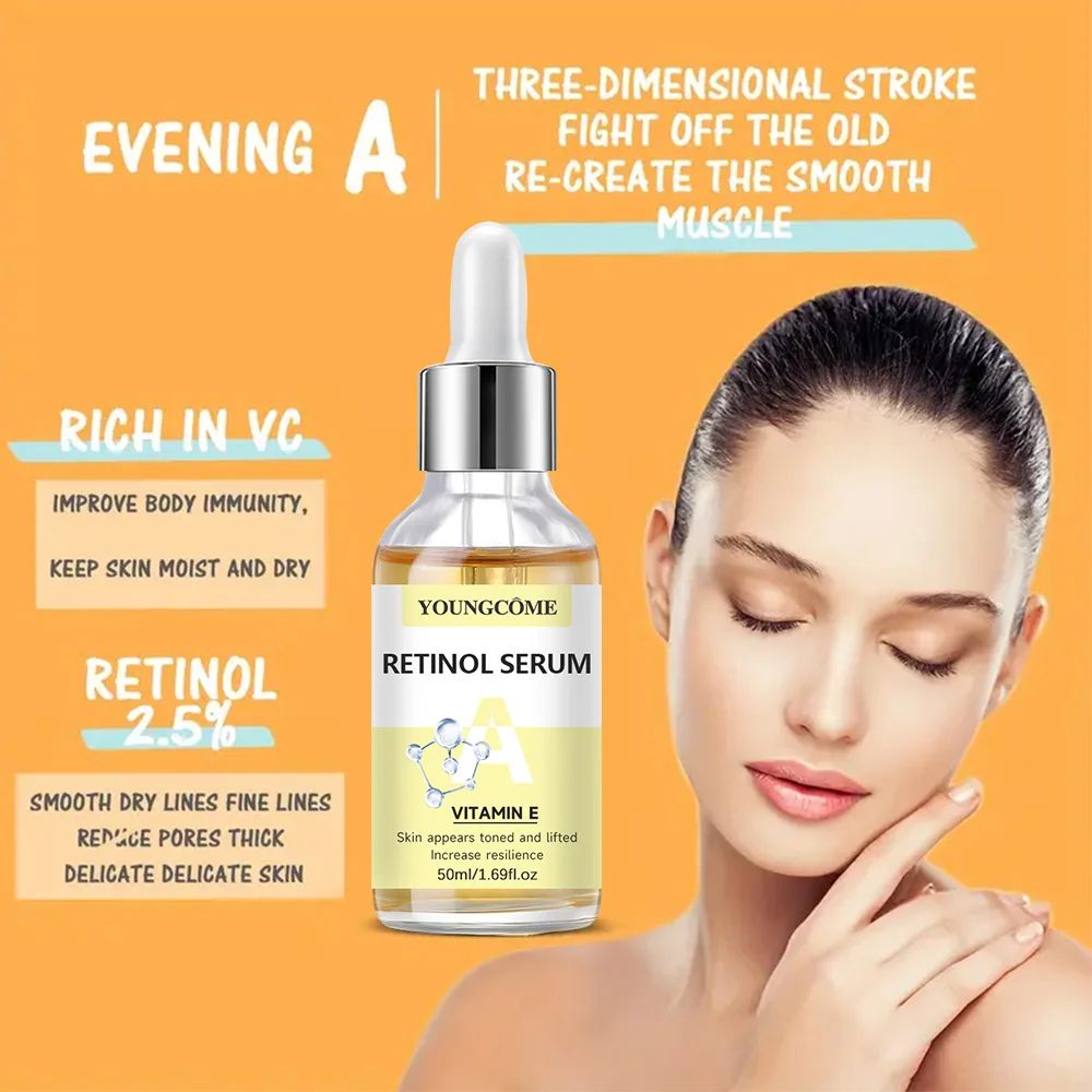 SADOER Vitamin C Retinol Serum Set Hydrating Anti Aging Face Serum For Fine Lines And Smooth Radian 1