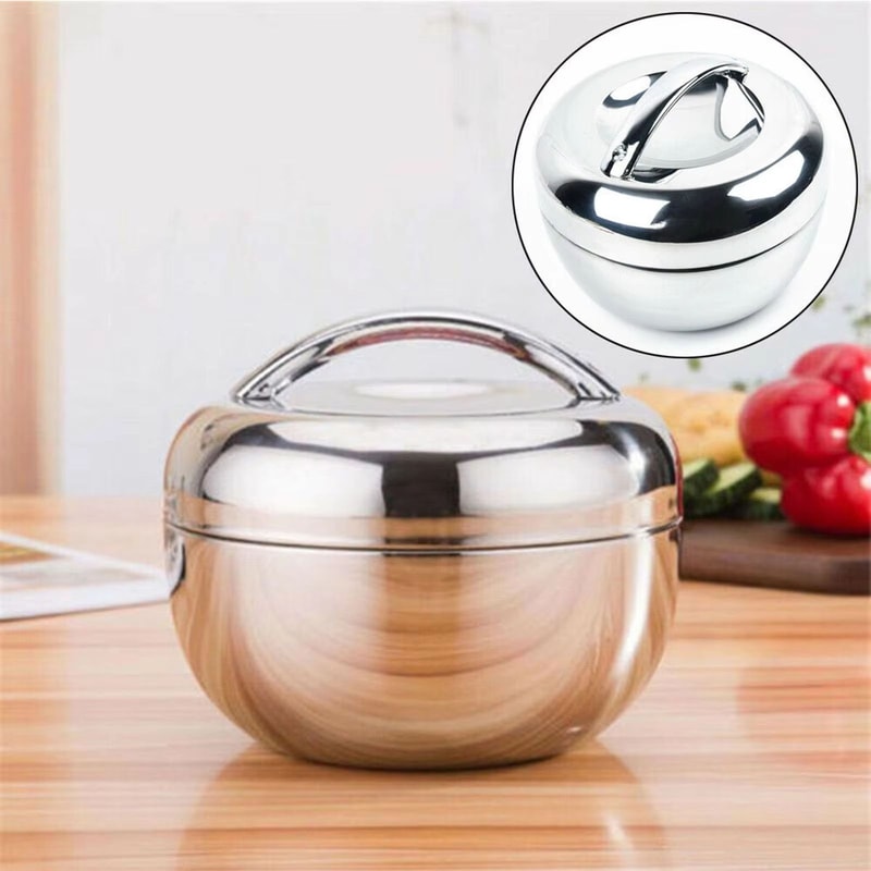 Double Layer Stainless Steel Bento Box Insulated Lunch Container 1