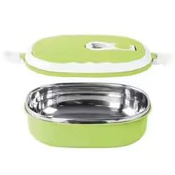zuzzee portable food warmer insulated stainless steel lunch box