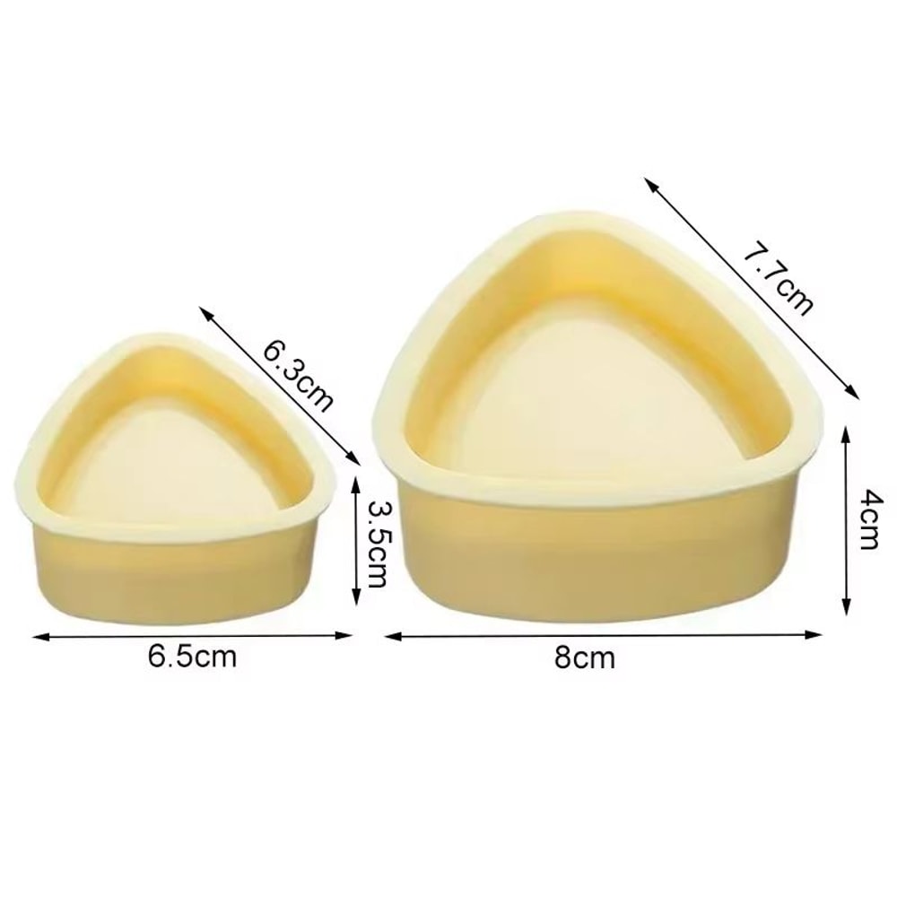 Japanese Onigiri Mold Set Triangle Rice Ball Maker For Bento Lunches 5