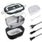 4 In 1 Electric Lunch Box Stainless Steel Food Warmer For Car Truck Office 3
