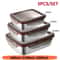 304 Stainless Steel Leakproof Bento Lunch Box Travel Food Storage Container 8