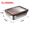 304 Stainless Steel Leakproof Bento Lunch Box Travel Food Storage Container 11