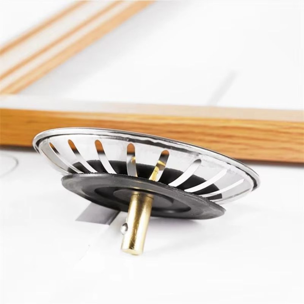 Stainless Steel Sink Strainer Filter For Kitchen And Bathroom Drains 4