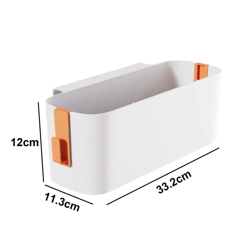 Bedside Storage Caddy With Double Hook Hanging Organizer For Beds And Cribs 6