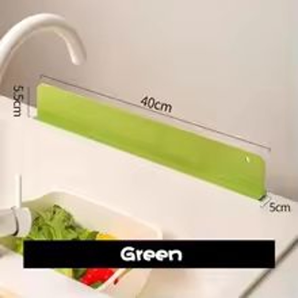 Silicone Sink Splash Guard Waterproof Kitchen Baffle For Cleaner Dishwashing 10