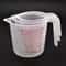Clear Plastic Liquid Measuring Cup Beaker For Baking And Cooking 845 Fl Oz 1691 Fl Oz 3381 Fl Oz 4