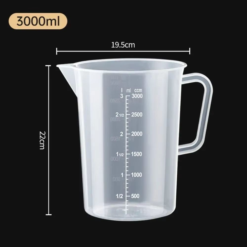 Heavy Duty Plastic Measuring Beaker With Scale 338 Fl Oz To 16907 Fl Oz 12