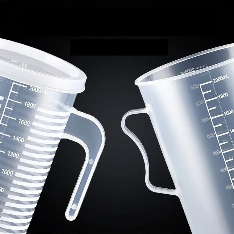 Heavy Duty Plastic Measuring Beaker With Scale 338 Fl Oz To 16907 Fl Oz 4