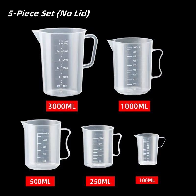 Heavy Duty Plastic Measuring Beaker With Scale 338 Fl Oz To 16907 Fl Oz 19