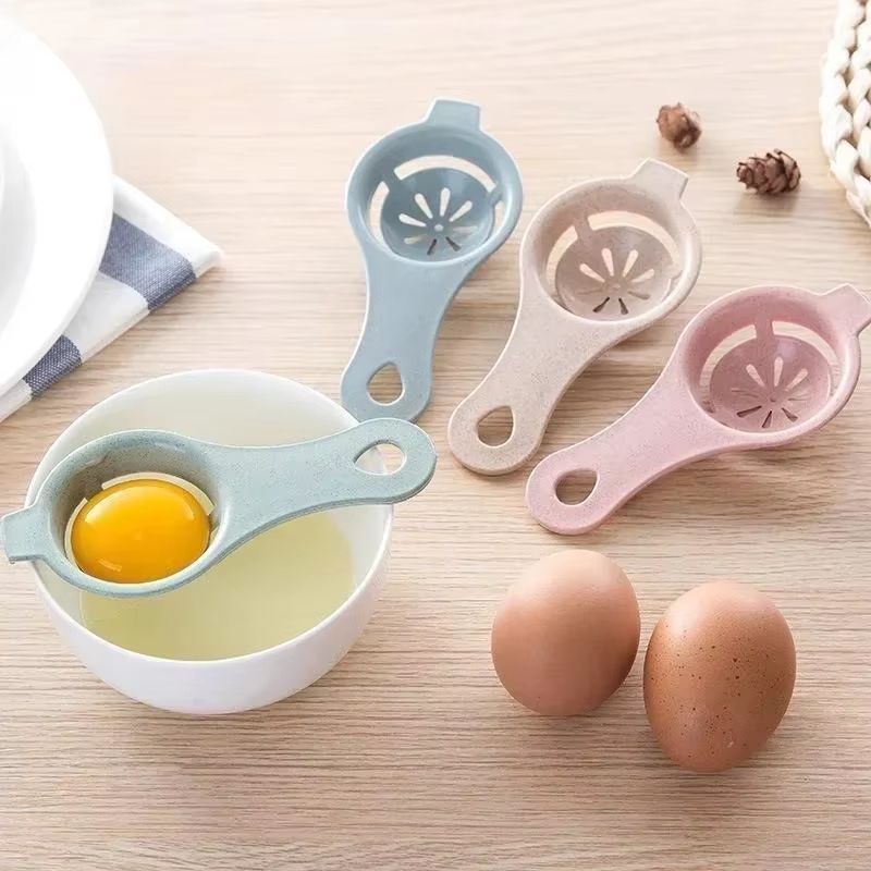 Eco Friendly Wheat Straw Egg Separator Egg Yolk Egg White Separator Tool Baking Kitchen Gadget 1