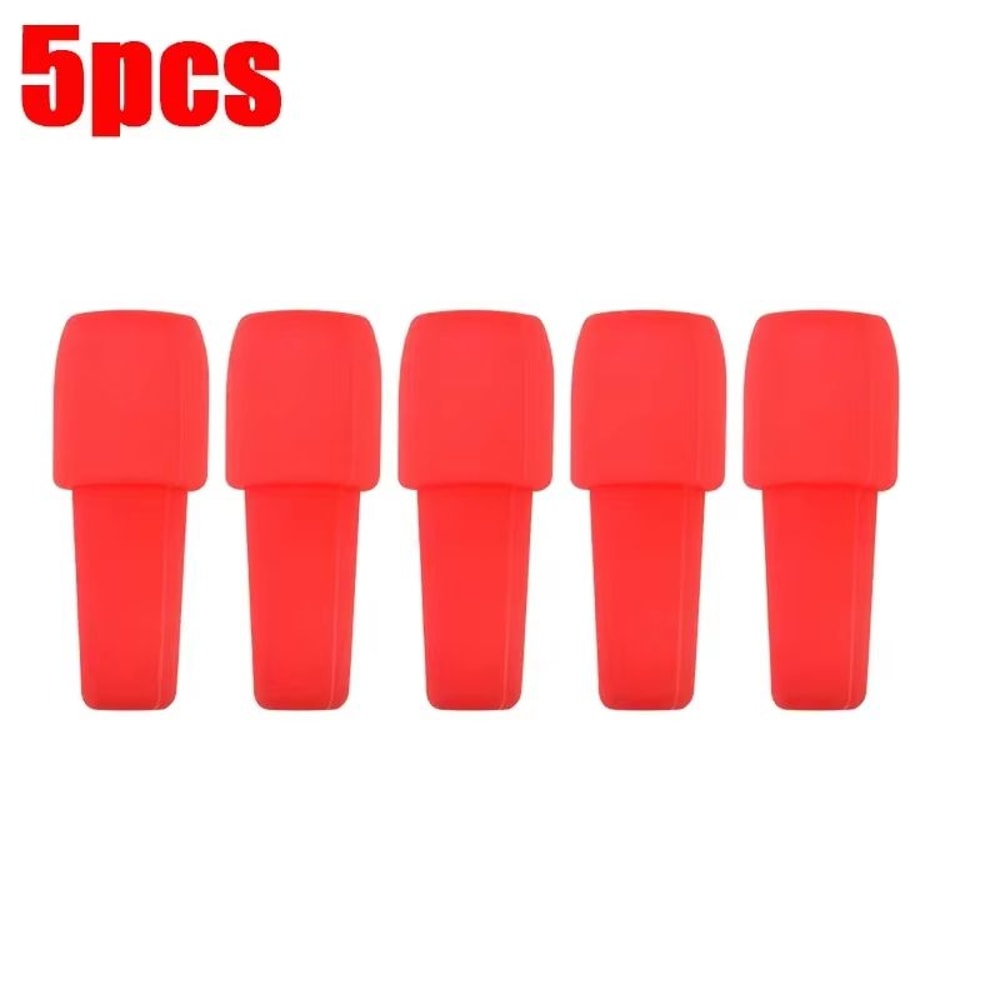 Universal Silicone Wine Bottle Stopper With Double Seal Leakproof Cap 8