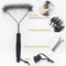 Heavy Duty Stainless Steel BBQ Grill Brush Non Stick Barbecue Cleaning Brush Grill Scraper Tool 4