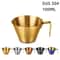 Precision 304 Stainless Steel Espresso Measuring Cup Coffee Extraction Shot Cup With Scale 1