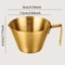 Precision 304 Stainless Steel Espresso Measuring Cup Coffee Extraction Shot Cup With Scale 5