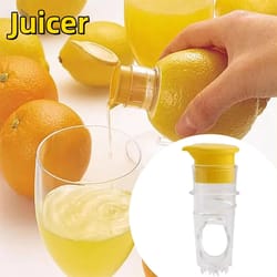mini manual citrus juicer plastic lemon orange squeezer portable fresh juice extractor