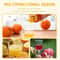 Mini Manual Citrus Juicer Plastic Lemon Orange Squeezer Portable Fresh Juice Extractor 2