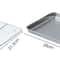 Stainless Steel Baking Pan With Removable Wire Rack For Baking And Roasting 7