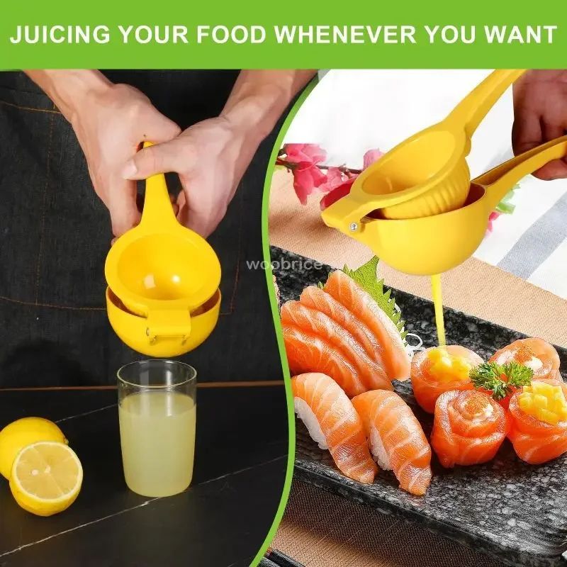 Heavy Duty Stainless Steel Lemon Lime Squeezer Manual Citrus Press Juicer Handheld Fruit Juice Extr 5