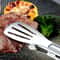 Heavy Duty Stainless Steel Kitchen Food Tongs For BBQ Steak And Cooking 3