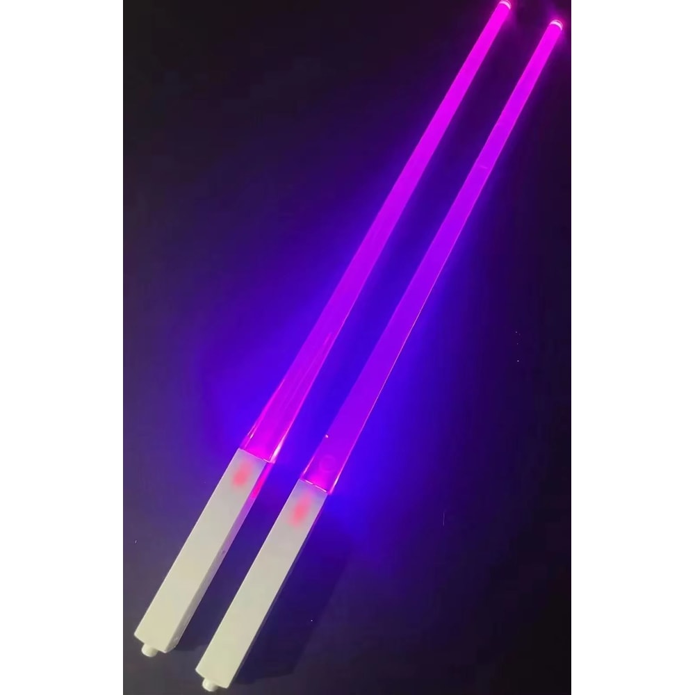 LED Light Up Chopsticks Multicolor Luminous Dining Party Tableware 7