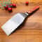 Stainless Steel Square Head Grill Spatula With Wooden Handle 2