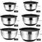 Stainless Steel Mixing Bowl With Silicone Base And Lid For Baking And Cooking 7