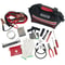 55Piece Pink Car Emergency Kit With Jumper Cables First Aid Essentials 0