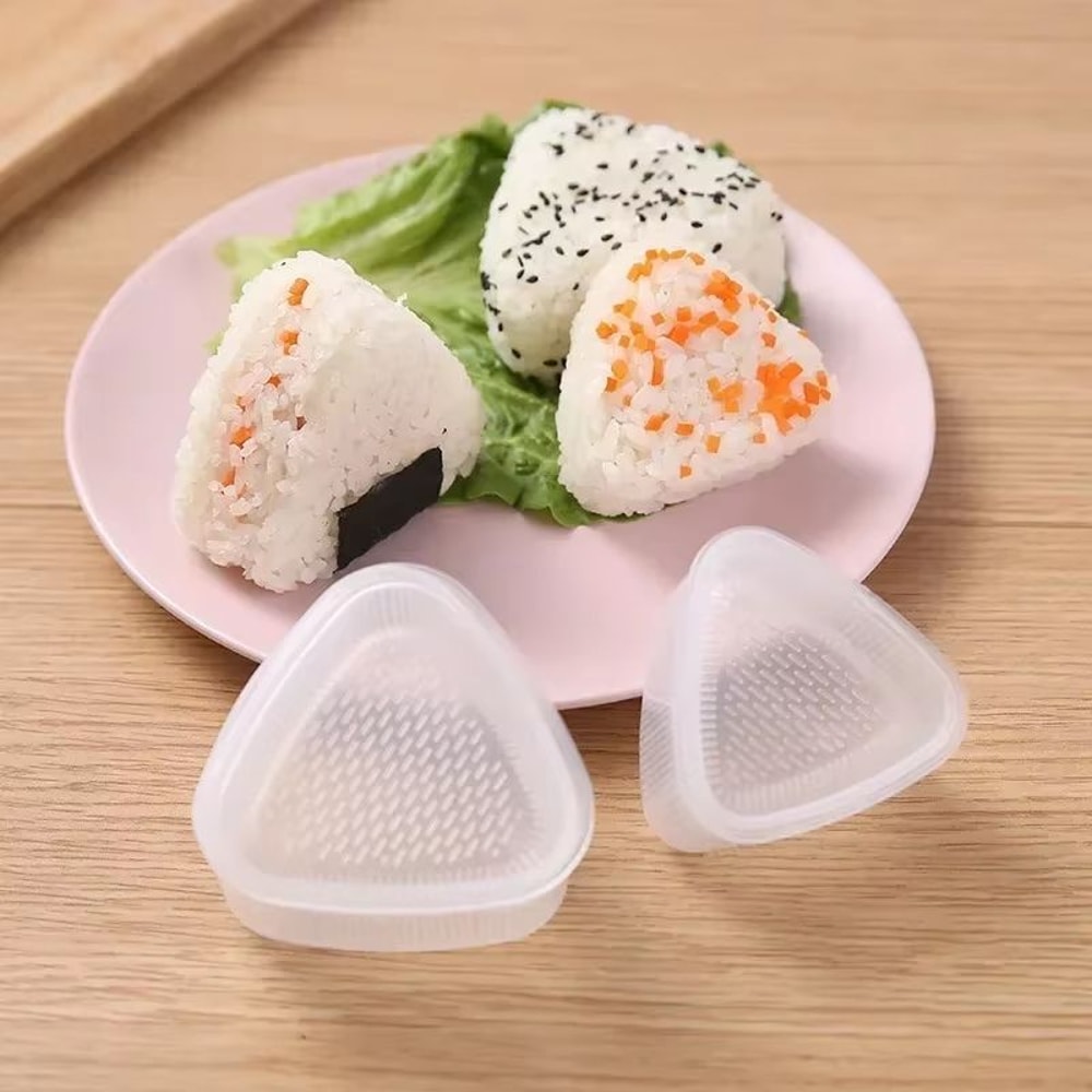 Transparent Onigiri Mold Set Japanese Rice Ball And Sushi Maker For Kids 1