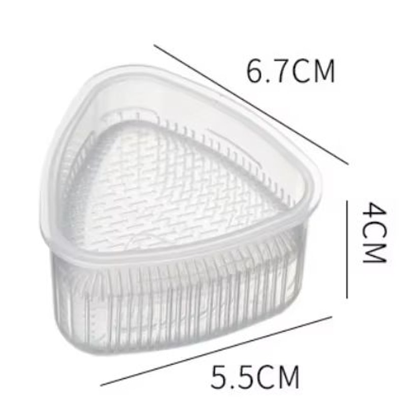 Transparent Onigiri Mold Set Japanese Rice Ball And Sushi Maker For Kids 6